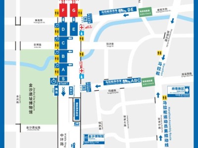 2024成都馬拉松起終點攻略（交通+廁所+流程）