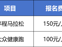 2024重慶半程馬拉松報名時間+入口+費用+條件