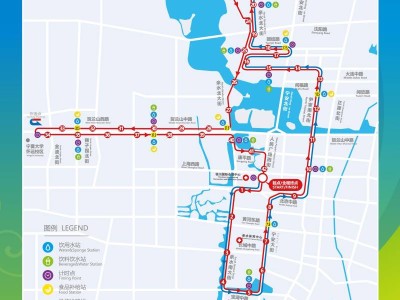 2026銀川馬拉松參賽比賽路線圖（起點+終點）