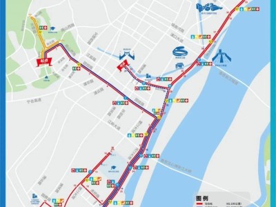 南京浦口馬拉松2025路線圖