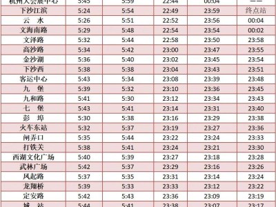 2024杭州馬拉松地鐵運(yùn)營(yíng)調(diào)整信息