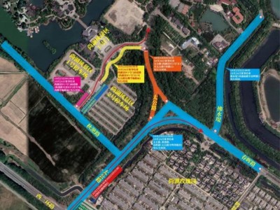 2025尚湖半程馬拉松比賽期間臨時交通管制道路（附圖）