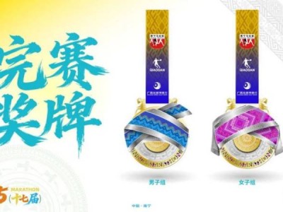 2025年南寧馬拉松獎(jiǎng)牌圖片樣式