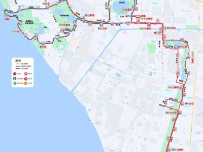 2025南通馬拉松路線圖一覽