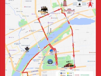 2025洛陽元旦長跑半程馬拉松線路圖