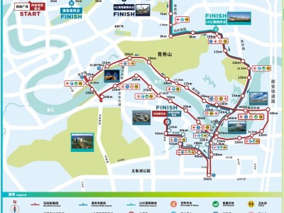 2024年南寧半程馬拉松路線圖