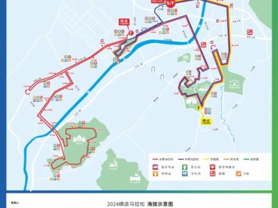 2024橫店馬拉松比賽路線及線路圖