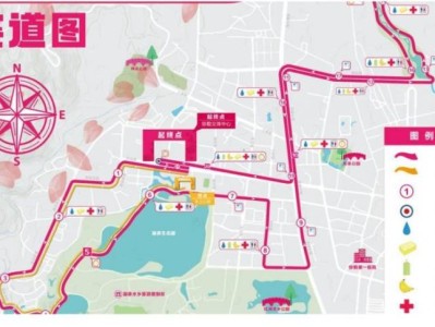 2025一心堂彌勒半程馬拉松賽道圖