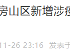 11月26日北京房山區(qū)新增涉疫風(fēng)險(xiǎn)點(diǎn)位公布