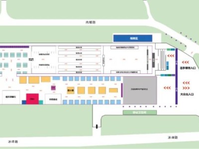 2025哈爾濱馬拉松領(lǐng)物場地平面圖