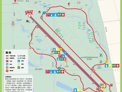 2026新希望白帝合肥半程馬拉松路線圖/布局圖公布