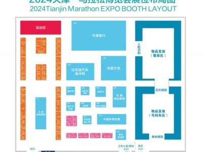 天津馬拉松博覽會參展商展位圖2024