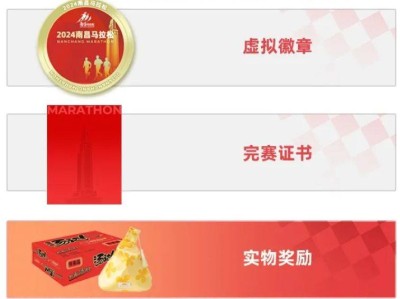 2024南昌馬拉松線上賽有哪些獎品
