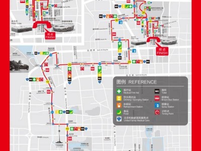 北京馬拉松路線圖最新圖2024版高清大圖