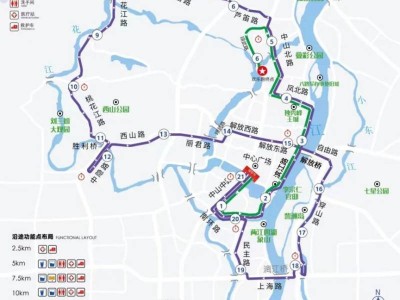 2025桂林半程馬拉松+歡樂跑比賽路線