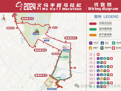 2024義烏半程馬拉松(賽事規(guī)程)