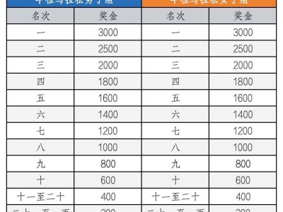 2025天津歡樂東麗湖半程馬拉松獎勵辦法