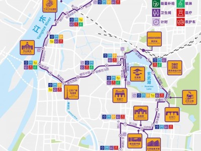 南京馬拉松2024路線圖