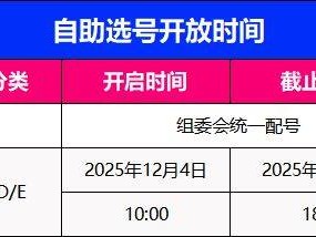 2025深圳南山半程馬拉松怎么自助選擇參賽號碼