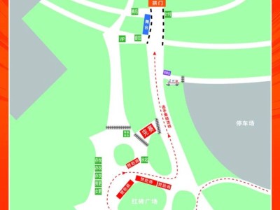 2024北京城市綠心森林公園半程馬拉松比賽布局及線路圖