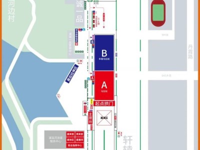 2025黃山馬拉松起終點(diǎn)布局圖