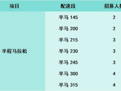 2025宜昌半程馬拉松配速員招募