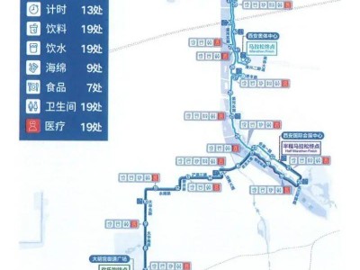 2024西安馬拉松比賽路線圖