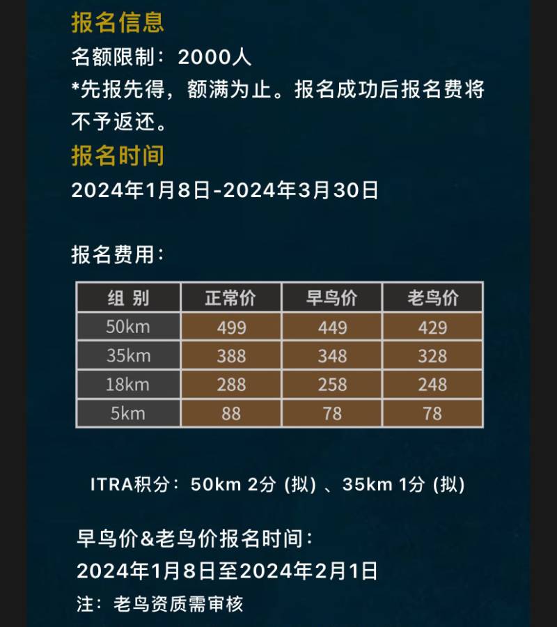 蜀道青泥嶺2024山地挑戰(zhàn)賽(賽事規(guī)程)（3）