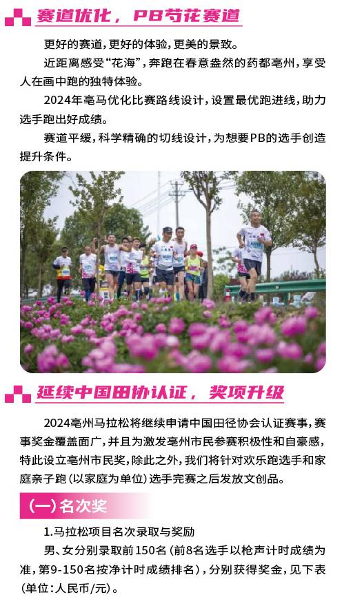 2024亳州馬拉松(賽事規(guī)程)（3）