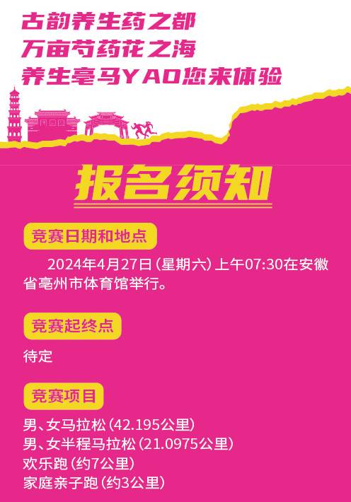 2024亳州馬拉松(賽事規(guī)程)（6）