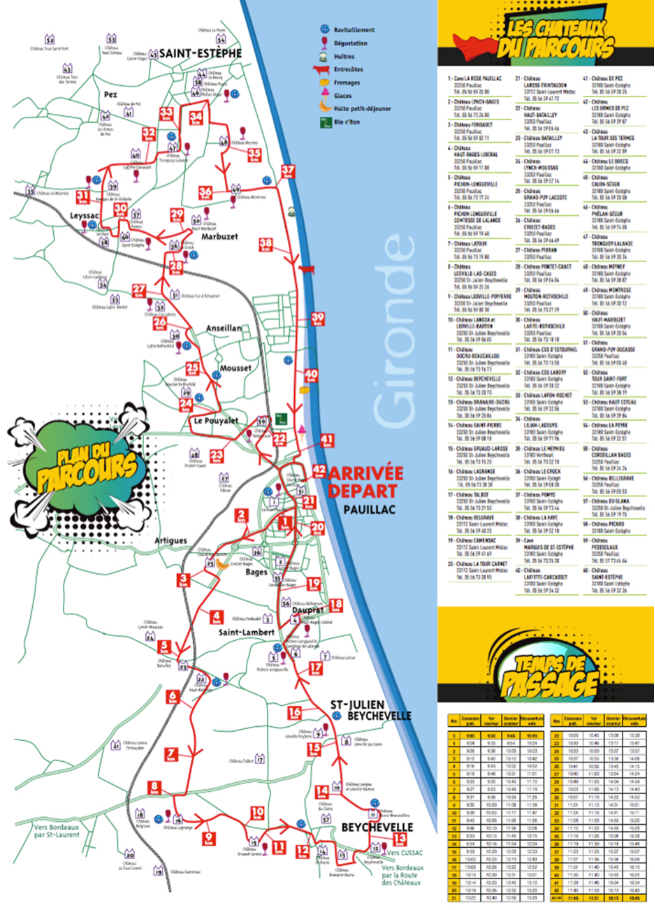 2024年波爾多紅酒馬拉松(賽事規(guī)程)
