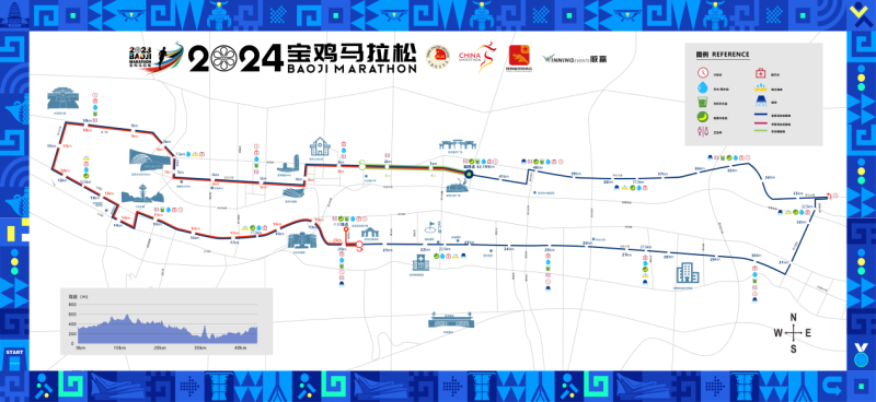 2024寶雞馬拉松(賽事日歷+人數(shù)+路線(xiàn))（11）