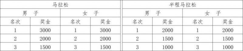 歌爾2024濰坊馬拉松賽事獎金有多少？（3）