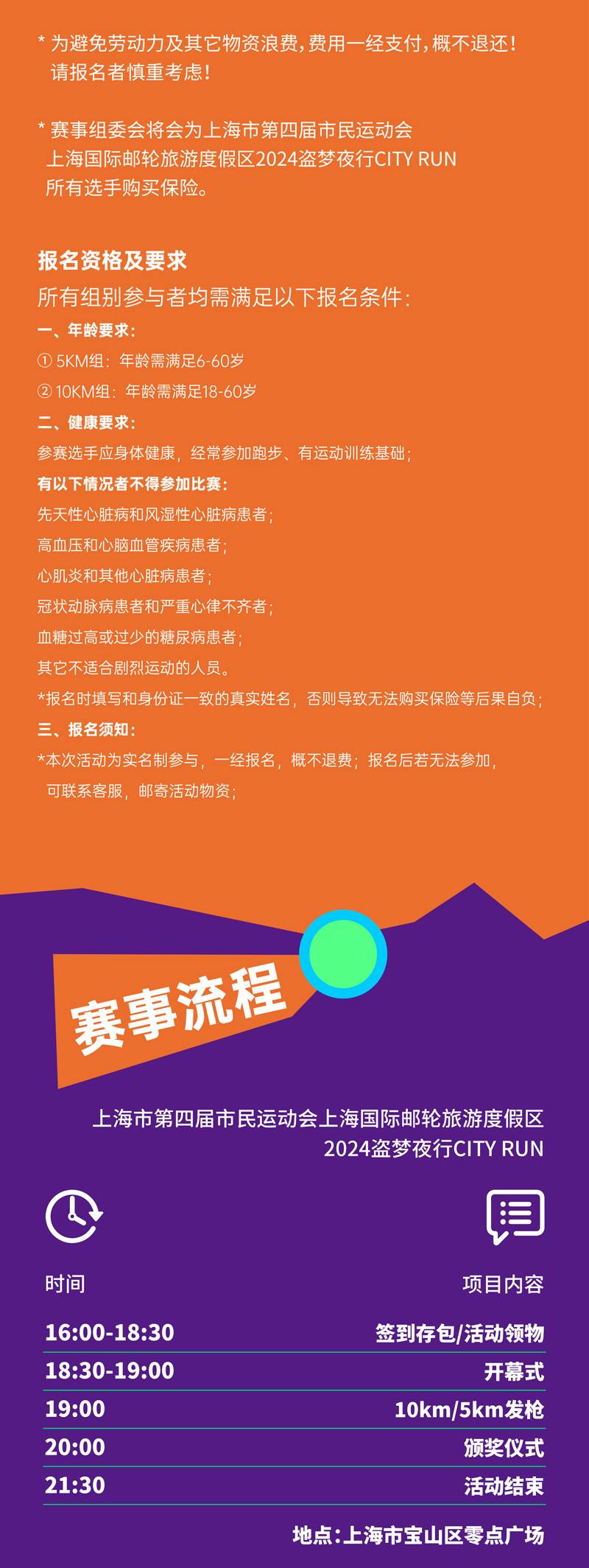 上海市第四屆市民運(yùn)動(dòng)會(huì)2024盜夢(mèng)夜行CITY RUN(賽事規(guī)程)（6）