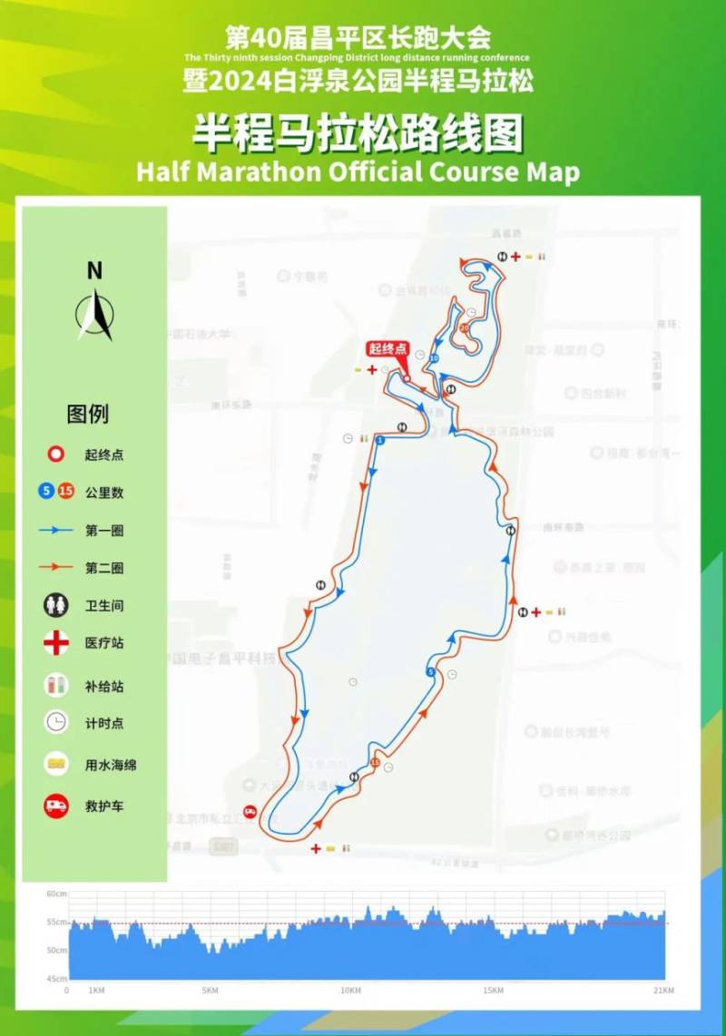 2024北京昌平區(qū)長跑大會比賽路線圖