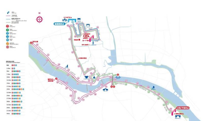 2024年福州馬拉松比賽線路圖