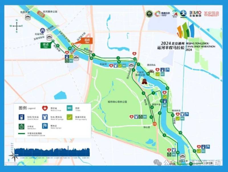 2024北京通州運(yùn)河半程馬拉松比賽路線(起點(diǎn)+終點(diǎn))
