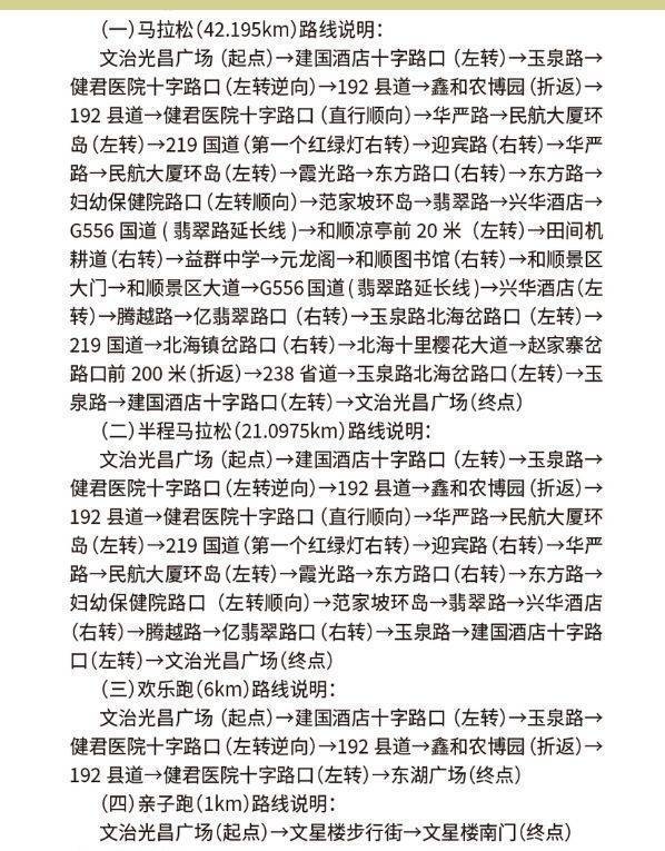 2024騰沖馬拉松參賽指南