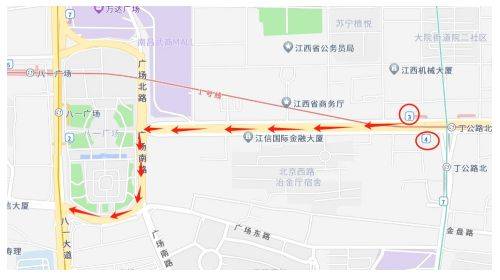 2024南昌馬拉松抵達(dá)起點(diǎn)路線(xiàn)圖(3) 2024南昌馬拉松抵達(dá)起點(diǎn)路線(xiàn)圖(3)