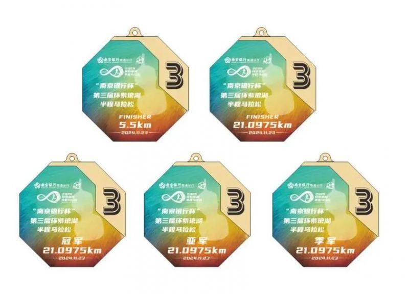 2024南通環(huán)紫瑯湖半程馬拉松獎(jiǎng)牌一覽 2024南通環(huán)紫瑯湖半程馬拉松獎(jiǎng)牌一覽