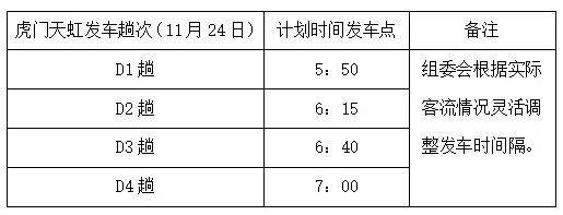 2024東莞虎門半程馬松賽事接駁專車指引(4) 2024東莞虎門半程馬松賽事接駁專車指引(4)