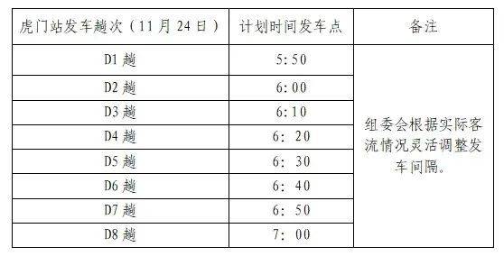 2024東莞虎門半程馬松賽事接駁專車指引(6) 2024東莞虎門半程馬松賽事接駁專車指引(6)
