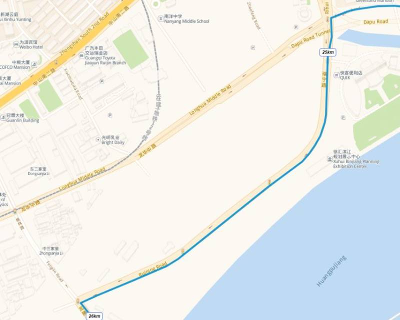 2024上海馬拉松徐匯段出行引導(dǎo)（4）