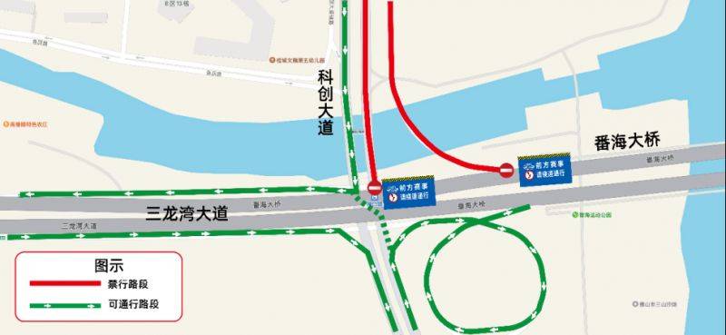 2024桂城三山環(huán)島半程馬拉松交通管制（路段+時(shí)間）（8）