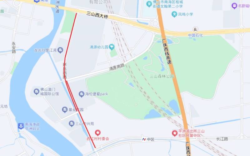 2024桂城三山環(huán)島半程馬拉松交通管制（路段+時(shí)間）（16）