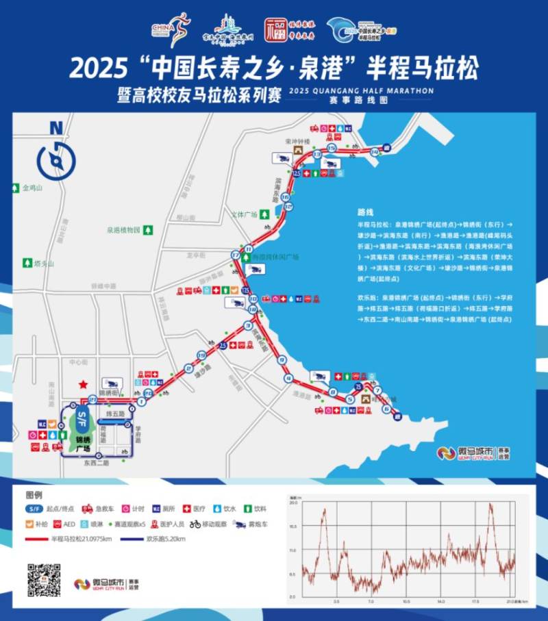 2025中國長壽之鄉(xiāng)·泉港半程馬拉松比賽時間+地點+路線