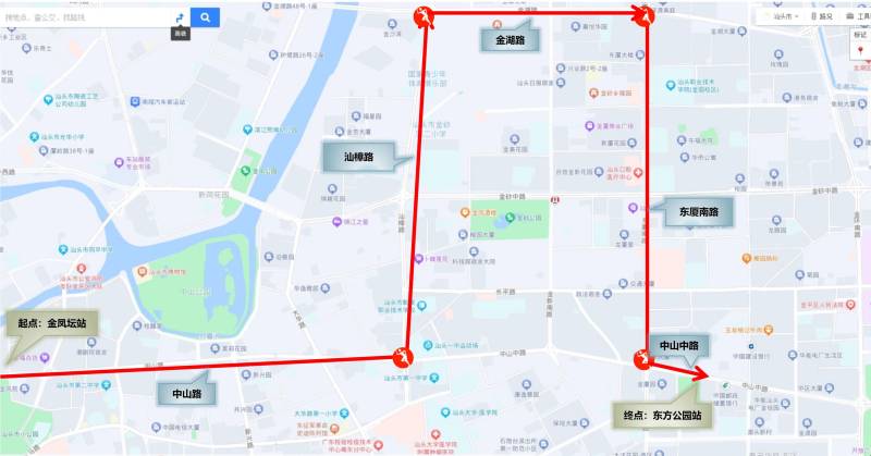 2024汕頭馬拉松接駁車路線圖（2）