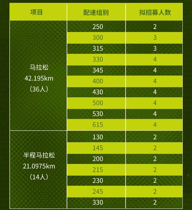2025漢馬官方領(lǐng)跑員怎么報名？