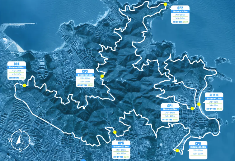 2025環(huán)翠千里山海跑賽事線路（3）