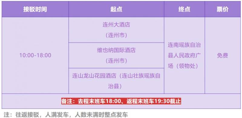2025年清遠(yuǎn)連南半程馬拉松賽免費(fèi)接駁指引（2）